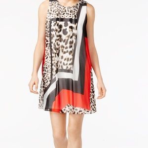 NWT Animal print sleeveless dress